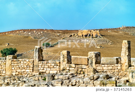 View of Dougga, an ancient Roman town in Tunisia 37145263