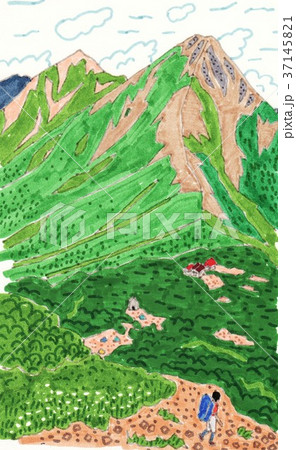 鷲羽岳へ 鷲羽岳へ 37145821