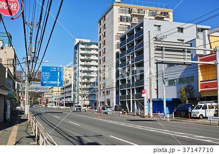 国道16号線 磯子区屏風ヶ浦交差点付近の風景 国道16号線 磯子区屏風ヶ浦交差点付近の風景 37147710
