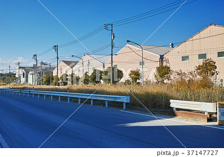横浜金沢産業団地 幸浦1丁目交差点付近の風景 横浜金沢産業団地 幸浦1丁目交差点付近の風景 37147727