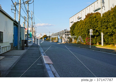 横浜金沢産業団地　第9ブロックと第12ブロックの間の風景 37147787