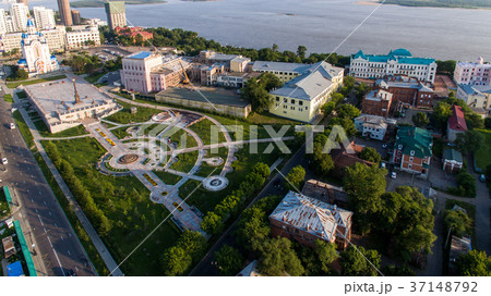 Khabarovsk Komsomolskaya square. the view from the 37148792