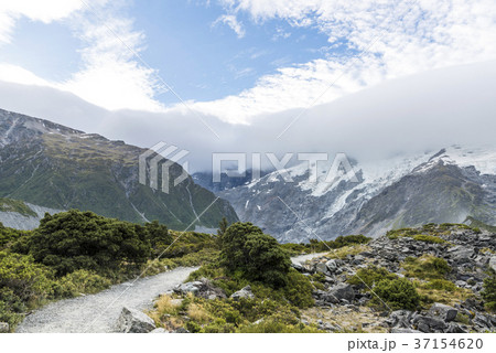 マウントクック国立公園のフッカーバレートラック 37154620