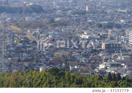 大牟田市の街並み 大間山からの眺望 大牟田市の街並み 大間山からの眺望 37155779
