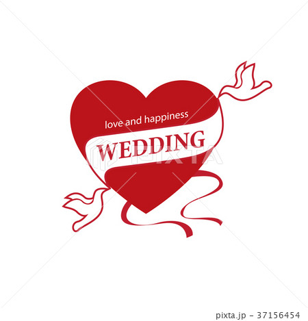 vector logo wedding 37156454