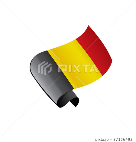 Flag of Belgium, Vector illustration 37156492