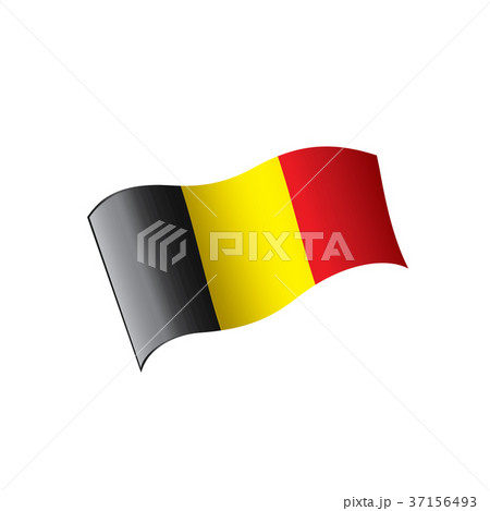 Flag of Belgium, Vector illustration 37156493