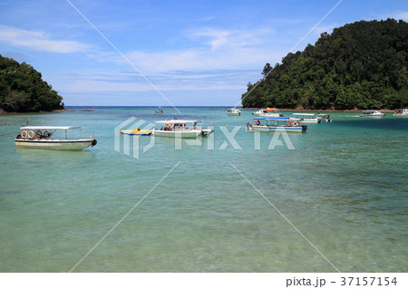 サピ島とガヤ島(マレーシア) サピ島とガヤ島(マレーシア) 37157154