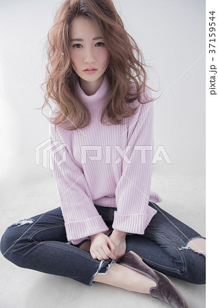 ゆるふわミディアムヘアー 日本人 ヘアスタイル ゆるふわミディアムヘアー 日本人 ヘアスタイル 37159544
