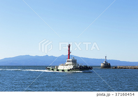 三池港 タグボート帰港、 三池港 タグボート帰港、 37160454