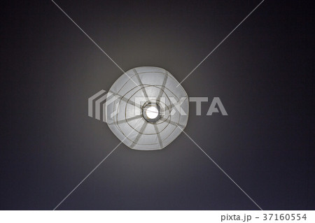 Chinese lantern white on a gray background Chinese lantern white on a gray background 37160554