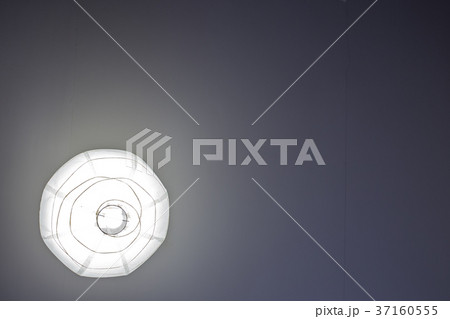 Chinese lantern white on a gray background Chinese lantern white on a gray background 37160555