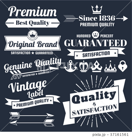 Vintage Retro Vector Logo for banner Vintage Retro Vector Logo for banner 37161561