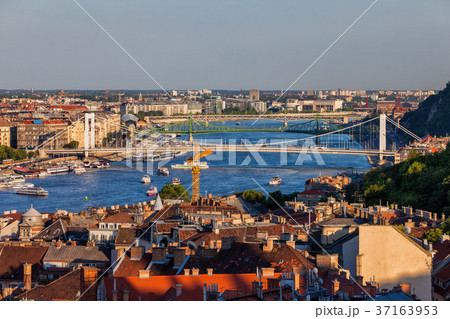 City of Budapest Golden Hour Cityscape City of Budapest Golden Hour Cityscape 37163953