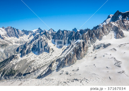Mont Blanc massif,in the Chamonix mont blanc 37167034