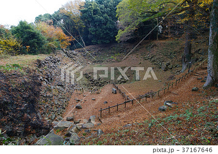【国史跡・続日本100名城】石垣山一夜城 井戸曲輪 【国史跡・続日本100名城】石垣山一夜城 井戸曲輪 37167646