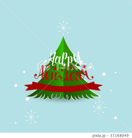 Merry Christmas and Happy new year Greeting Card, vector illustration Merry Christmas and Happy new year Greeting Card, vector illustration 37168049