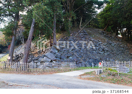 【国史跡・続日本100名城】石垣山一夜城 石垣（入口付近） 37168544