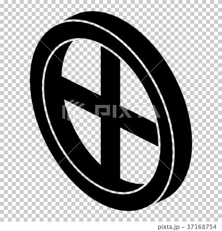 Roof window frame icon, simple black style Roof window frame icon, simple black style 37168754