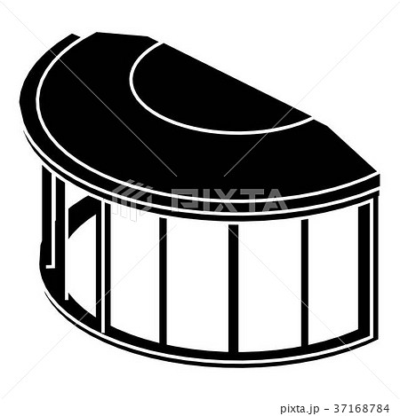 Window frame icon, simple black style Window frame icon, simple black style 37168784