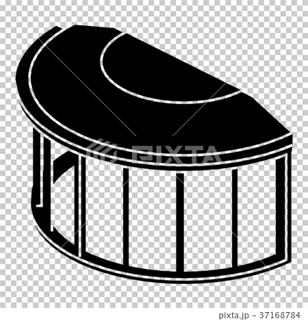 Window frame icon, simple black style Window frame icon, simple black style 37168784