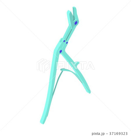 Pliers medical icon, isometric 3d style Pliers medical icon, isometric 3d style 37169323