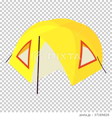 Camp tent icon, isometric 3d style Camp tent icon, isometric 3d style 37169826