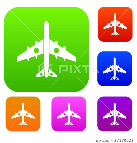 Military fighter plane set collection 37170023