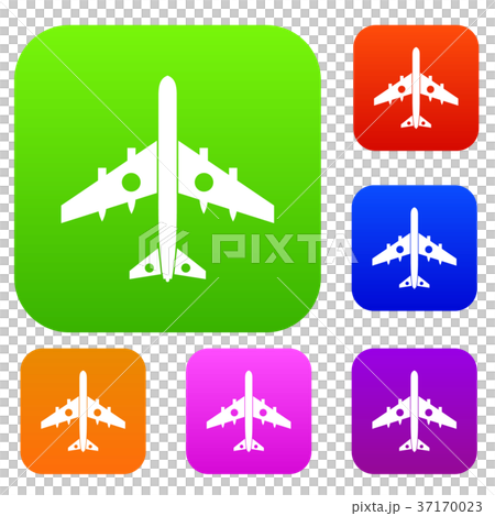 Military fighter plane set collection 37170023