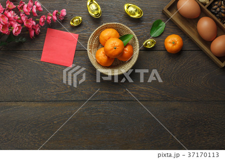 Flat lay accessories Lunar & Chinese New Year Flat lay accessories Lunar & Chinese New Year 37170113