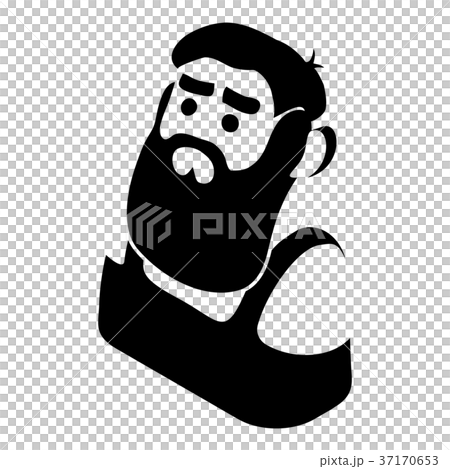 Blacksmith icon, simple black style 37170653