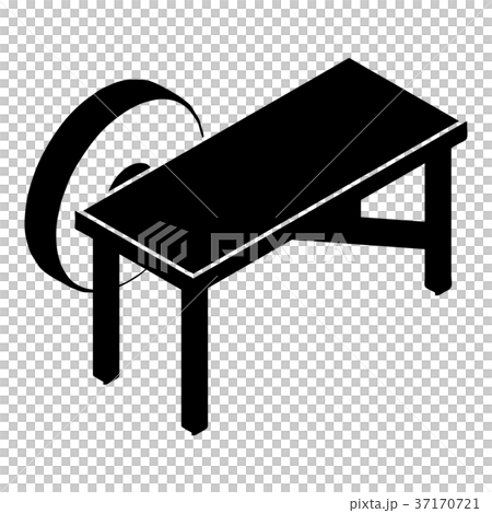 Grindstone icon, simple black style 37170721