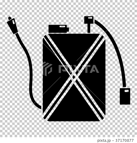 Pest control icon, simple black style 37170877