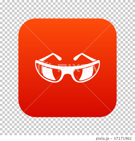Sunglasses icon digital red Sunglasses icon digital red 37171962
