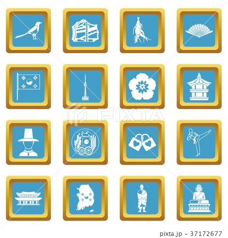 South Korea icons azure 37172677