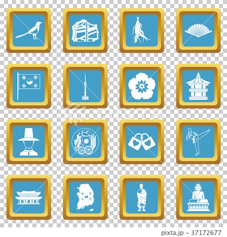 South Korea icons azure 37172677