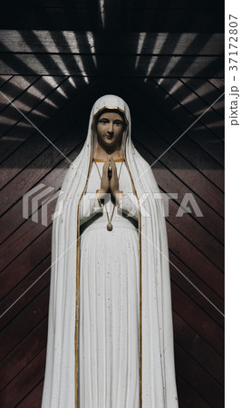 virgin mary statue. holy woman sculpture in roman catholic church. our lady image virgin mary statue. holy woman sculpture in roman catholic church. our lady image 37172807