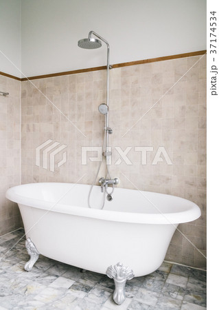 Bathtub decoration in bathroom Bathtub decoration in bathroom 37174534