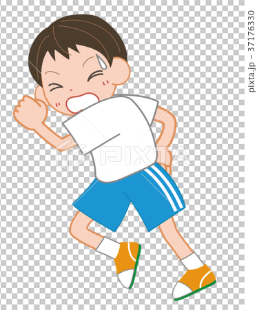 走る男の子 37176330