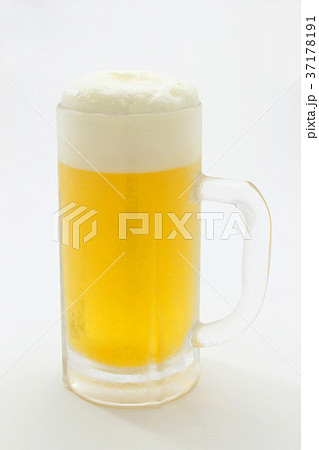 ジョッキ生ビールの写真素材