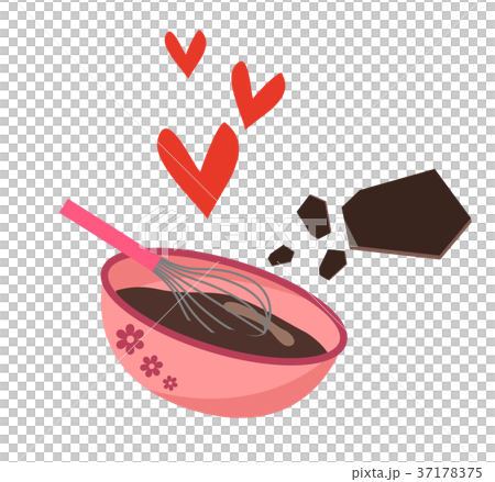 チョコレート作りのイラスト素材