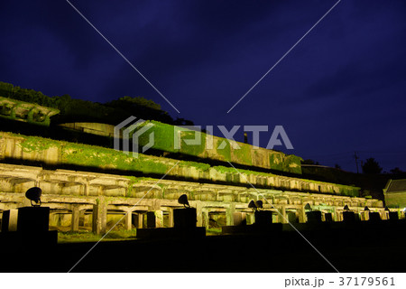 佐渡 北沢浮遊選鉱場跡(ライトアップ) 佐渡 北沢浮遊選鉱場跡(ライトアップ) 37179561