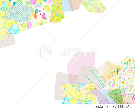 紙 コラージュ 背景素材 紙 コラージュ 背景素材 37180626
