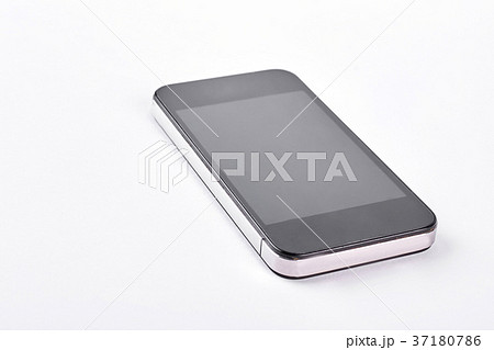 Modern smartphone on white background. Modern smartphone on white background. 37180786