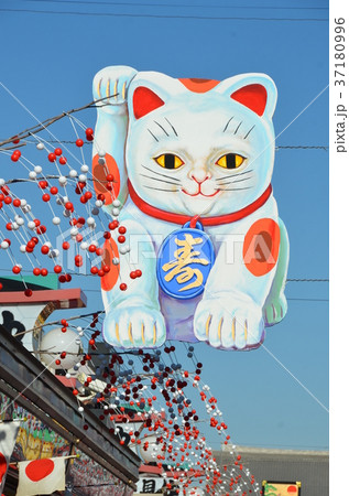 正月祝い飾り浅草 37180996