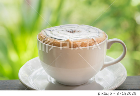 white cup of coffee 37182029