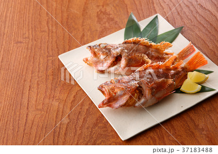 かさごの唐揚げ 37183488