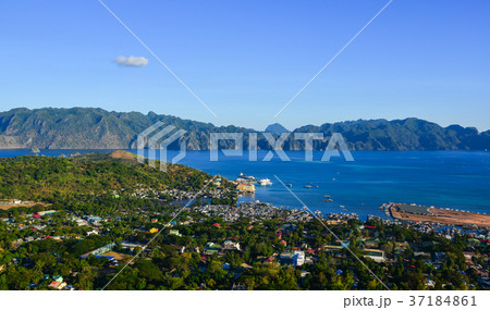 Seascape of Coron Islands, Philippines 37184861