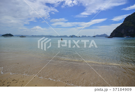 Seascape of Coron Island, Philippines 37184909