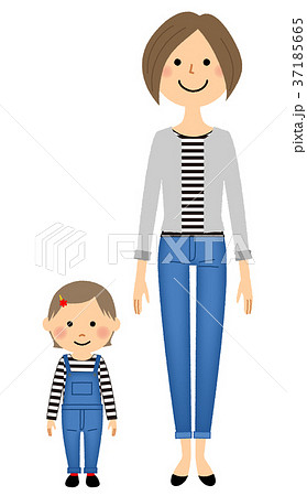 ママと娘　 リンクコーデ 37185665